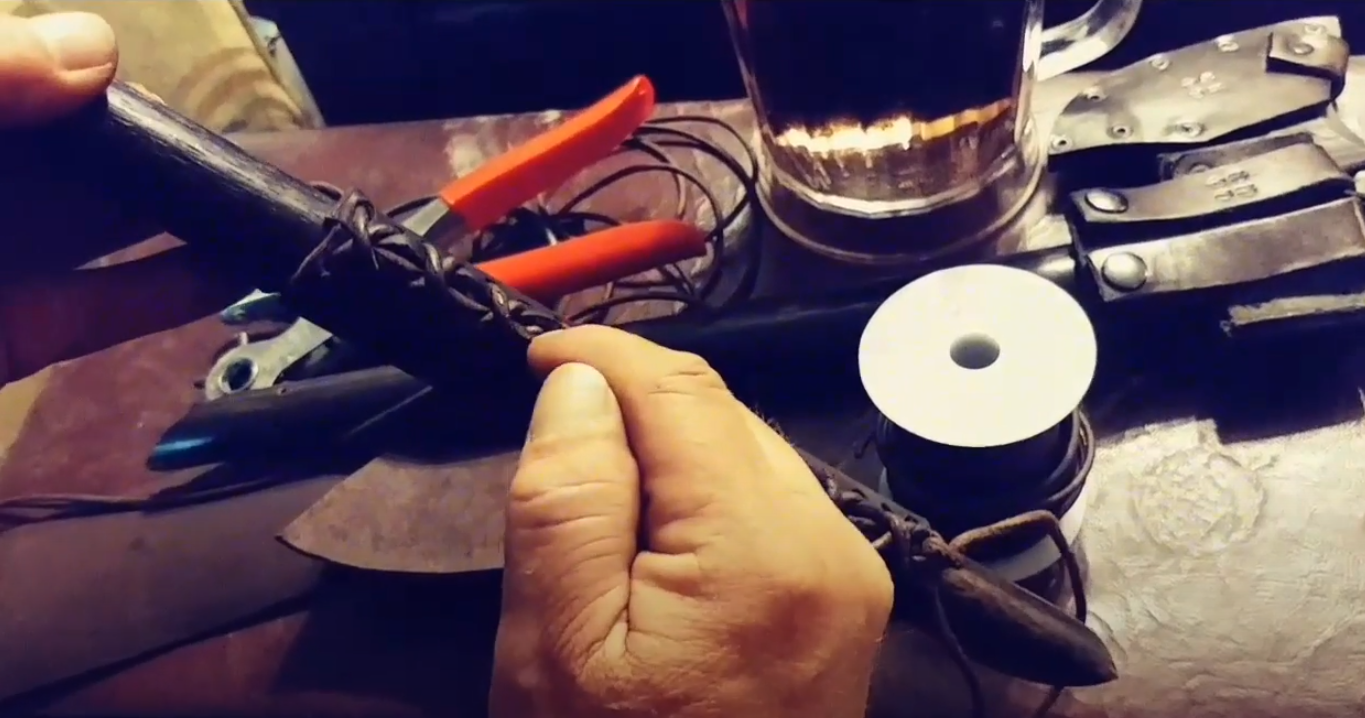 How to Leather Wrap a Knife Handle Guide for Beginners